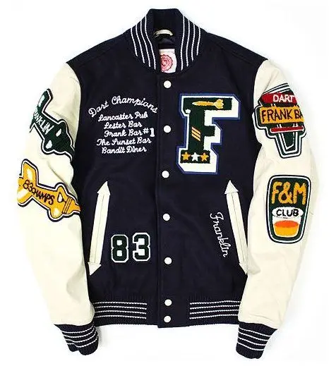 Branded Top Quality Custom Varsity Letterman Jackets with Custom Patches, Logos/college Varsity Jackets at AMALFI Winter Coat