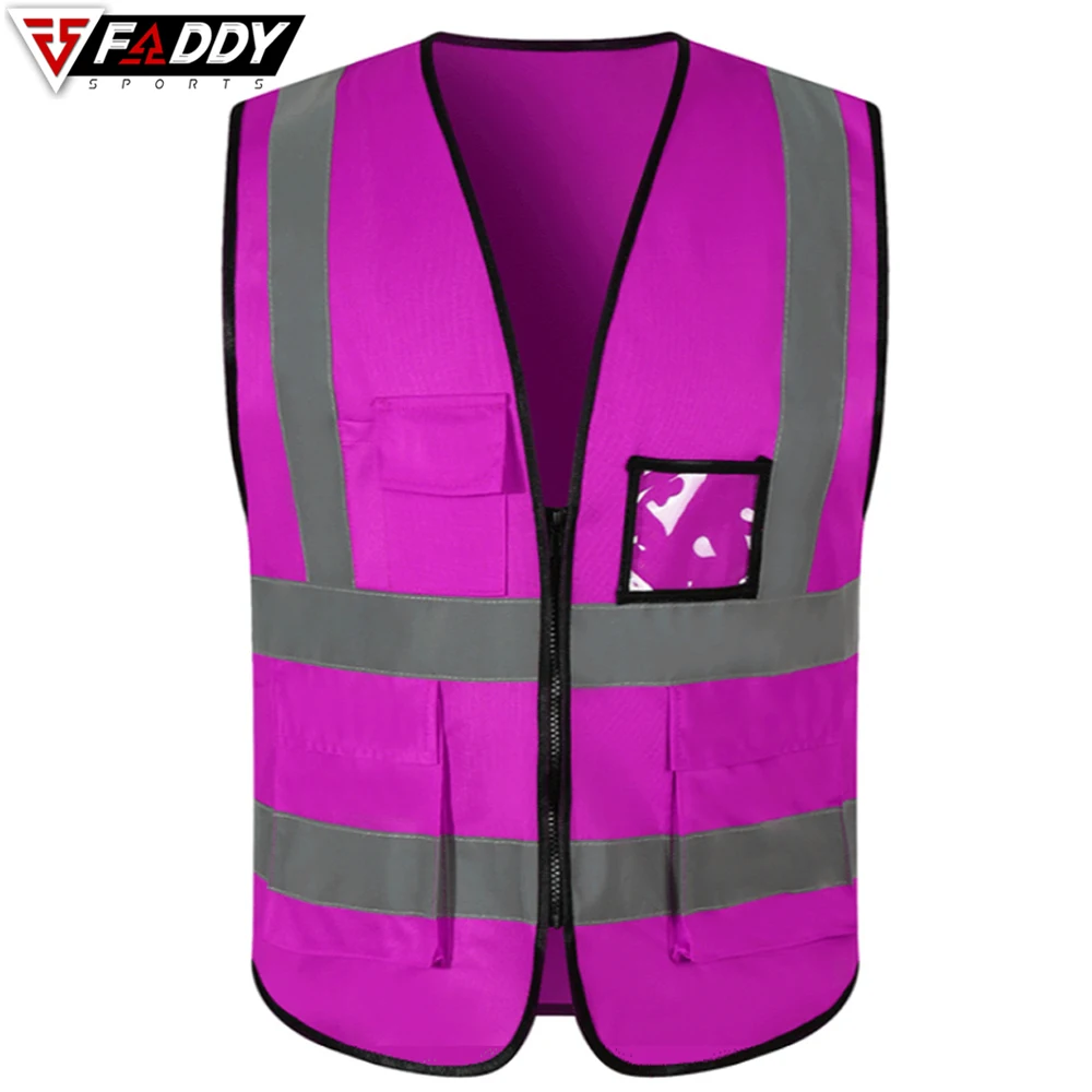 
Hi Viz safety Vest Factory Supply Work Wear High Visibility Reflective Men Safety Wear Vest 