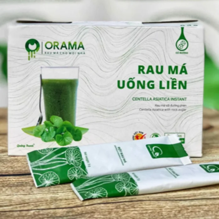 One Year Shelf Life Leaf Part Pennywort Powder, 10 packs x 17g (1 box) Export From Vietnam