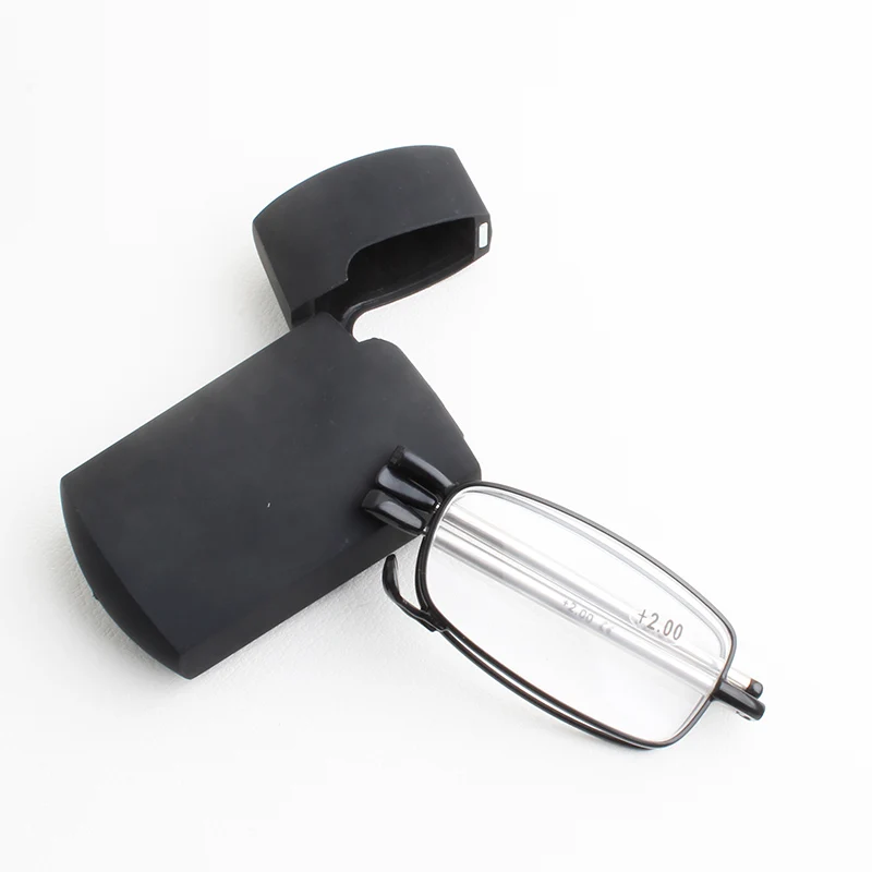 Metal folding cheap wallet reading glasses