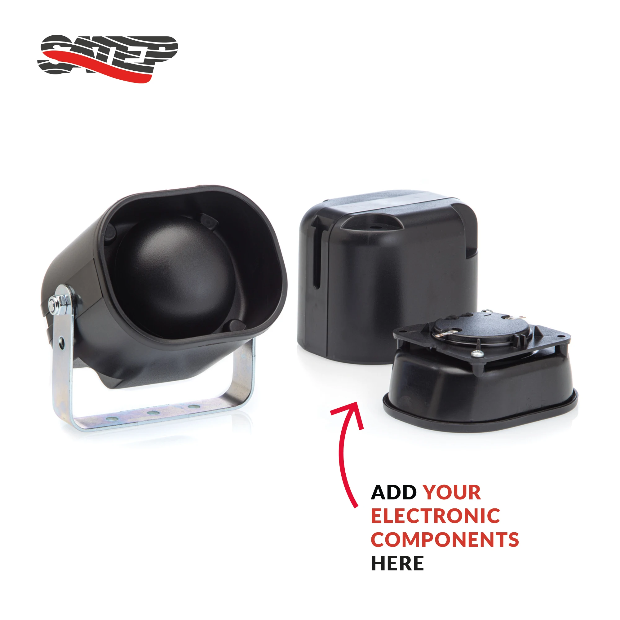 Высокопроизводительная Пьезосирена PZ040 пользовательская модель для промышленной сигнализации динамик и звуковой сигнал охранной системы