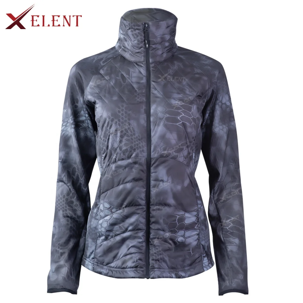 Puffer Jacket Hunting Down Jacket Men OEM Service Unisex Adults Winter Plus Size Print Soft Shell Knitted Thick Support