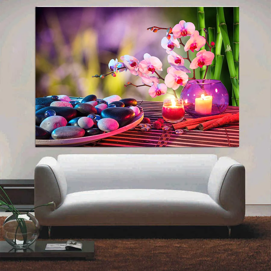 Modern Spa Massage Parlor Wall Art Pictures For Home Decor Cuadros Living Room Decoration Canvas