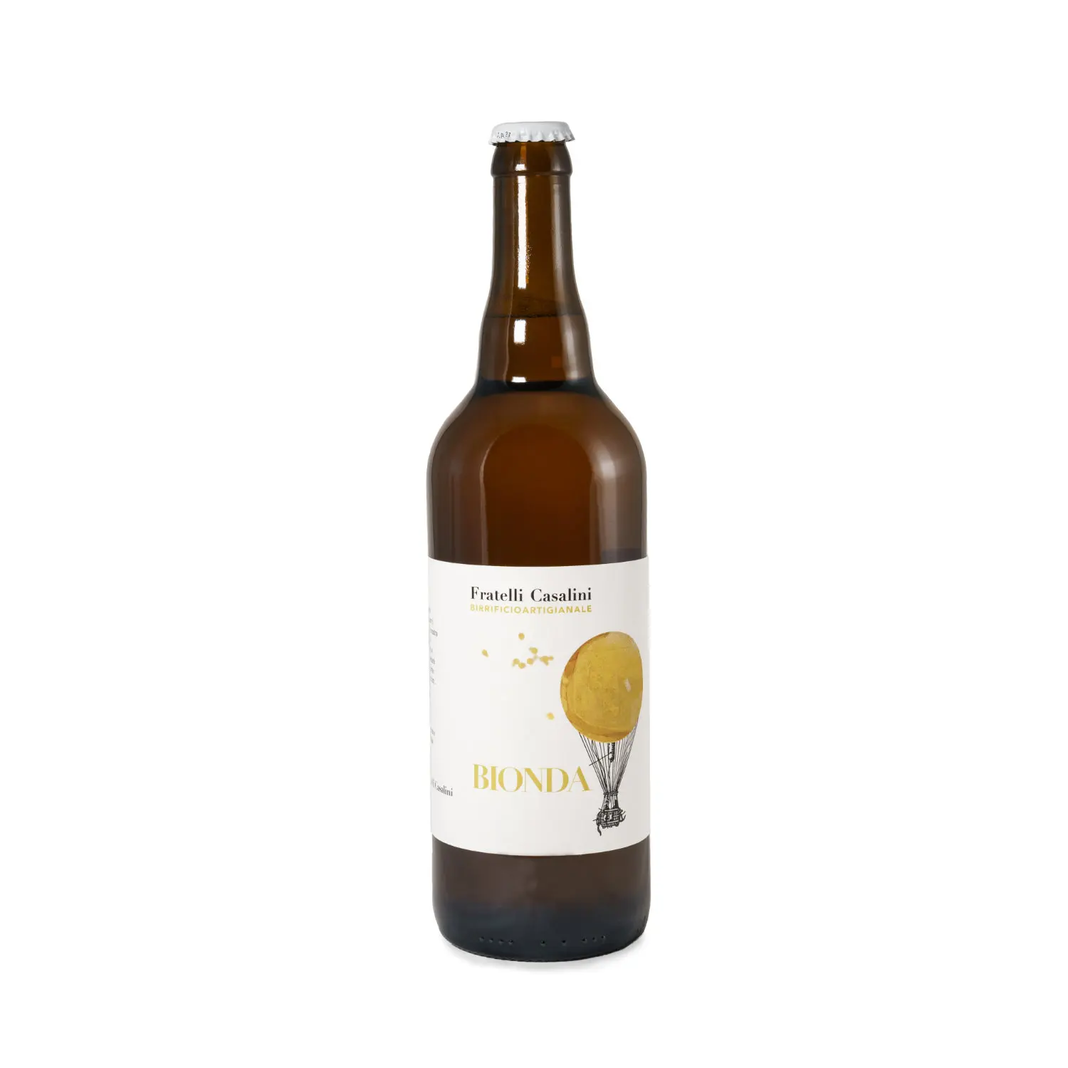 Easy-Drinking Beer Blonde Craft Beer 66cl Bottle Casalini Italian Craft Brewery Beer - Made in Italy