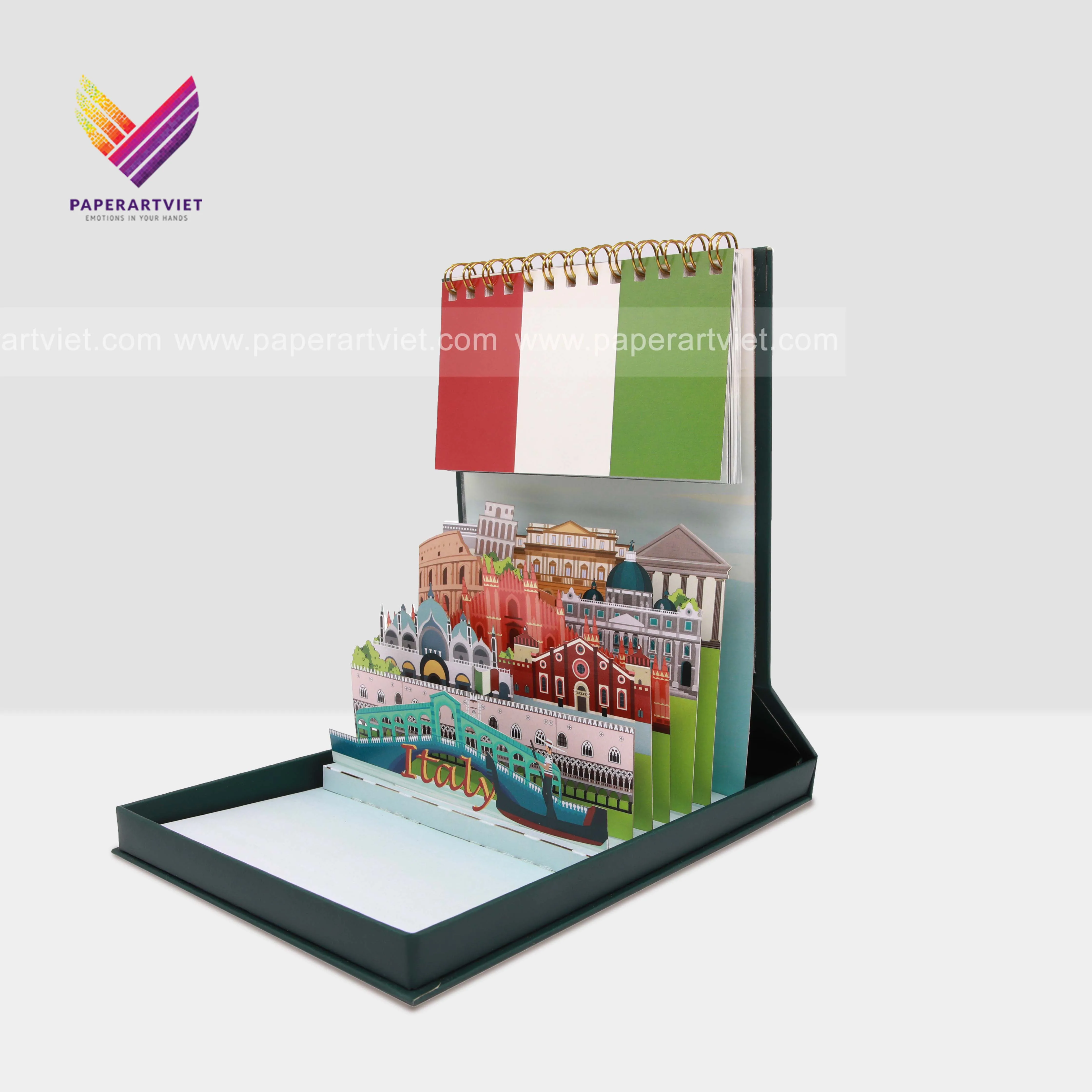 Creative Design Custom Desk Calendar Table Monthly Custom Flip Calendar Promotion Gift Advent Planner New Year 2021