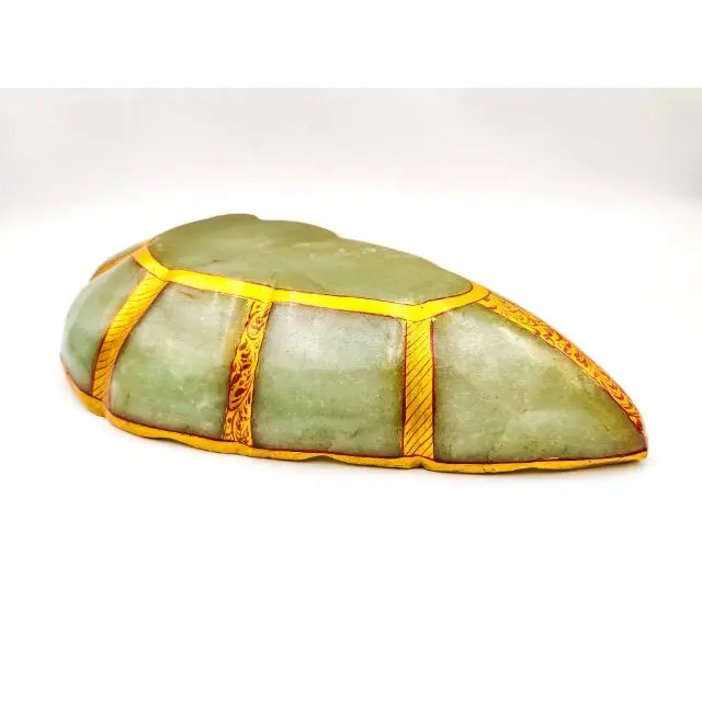 Green Aventurine Painting Bowl Gemstone Material rose quartz Bowl Product