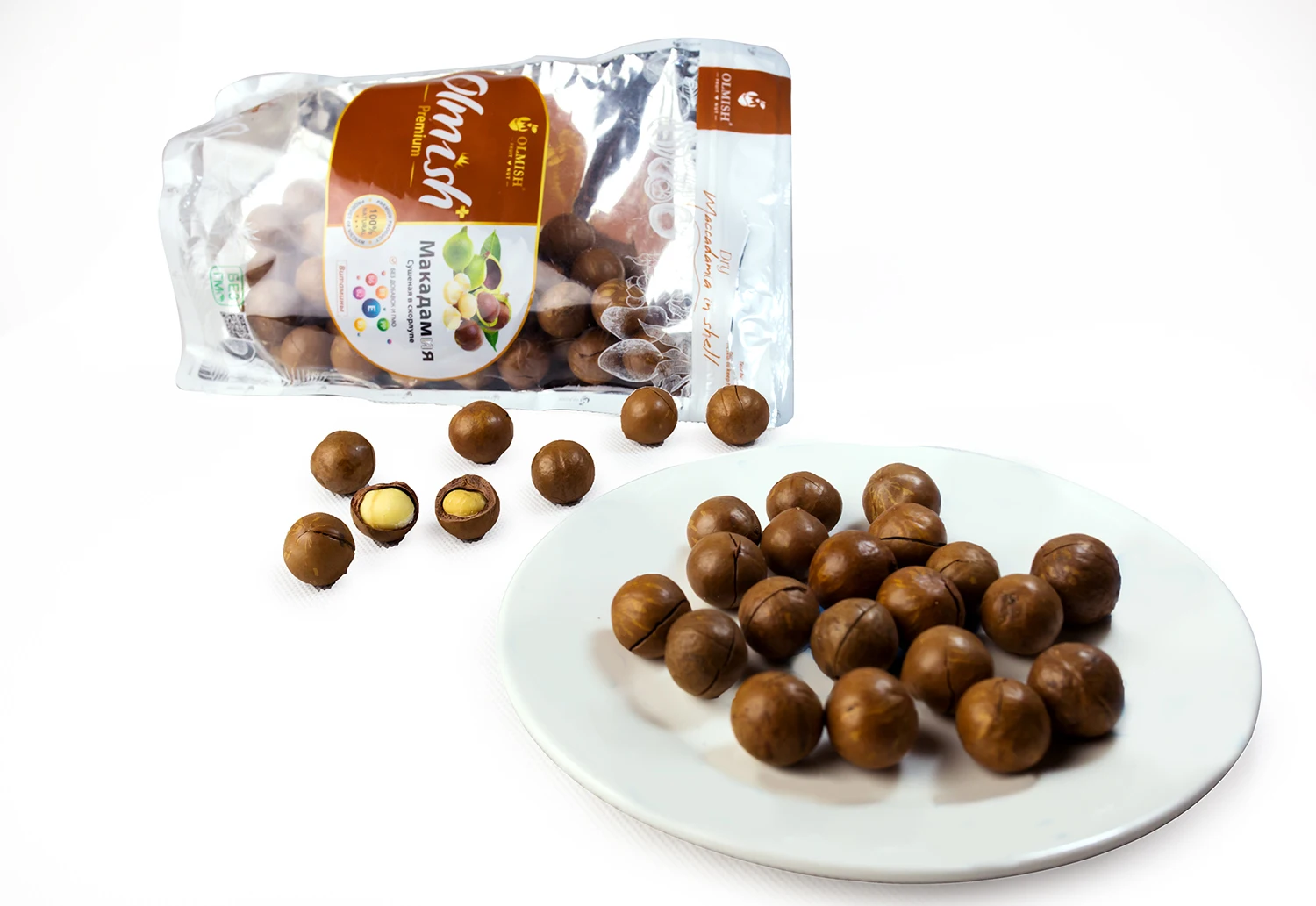 
Macadamia Nuts Raw Salted Roasted Maca Nuts Healthy Food Macadamia in Shell 