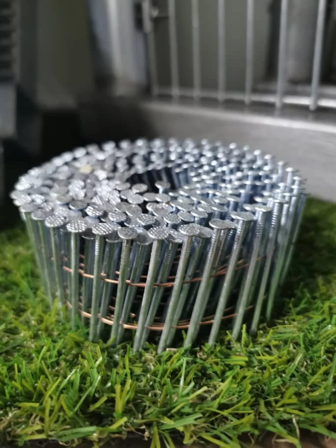 15 degree Wire Collated Coil Nails Pallet Nail Decking Framing Nail