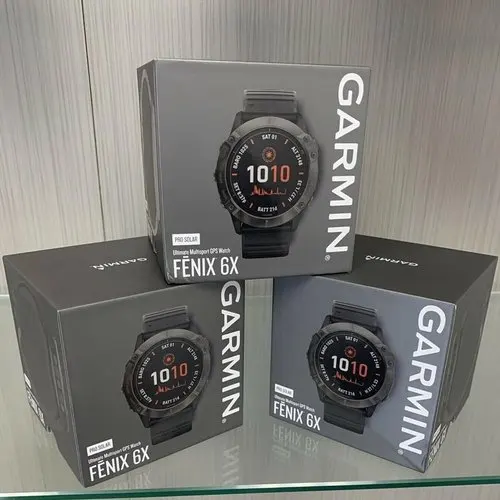 Купите 2 получите 1 freee GARMINS Fenix 6X 6S Pro Solar Edition Sapphire/titanium Multi sport GPS-часы черные