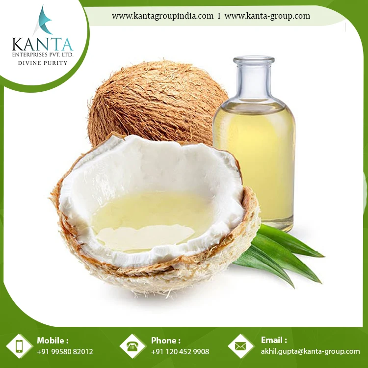 Anti-Microbial Effects Coconut Oil / Coconut Essential Oil helps to Prevent Bacterial Diseases Wholesale Bulk Supply