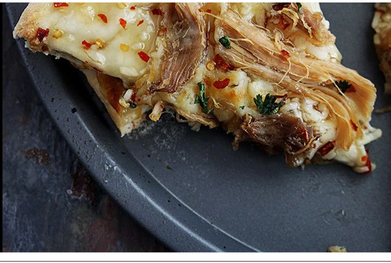  Лучшие продажи классическом 9 дюймов изготовленный на заказ из углеродистой стали с антипригарным покрытием Для Выпечки Пиццы