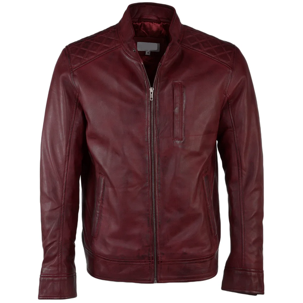 New 2019 Custom Design Top Quality Pure 100% Leather Jacket