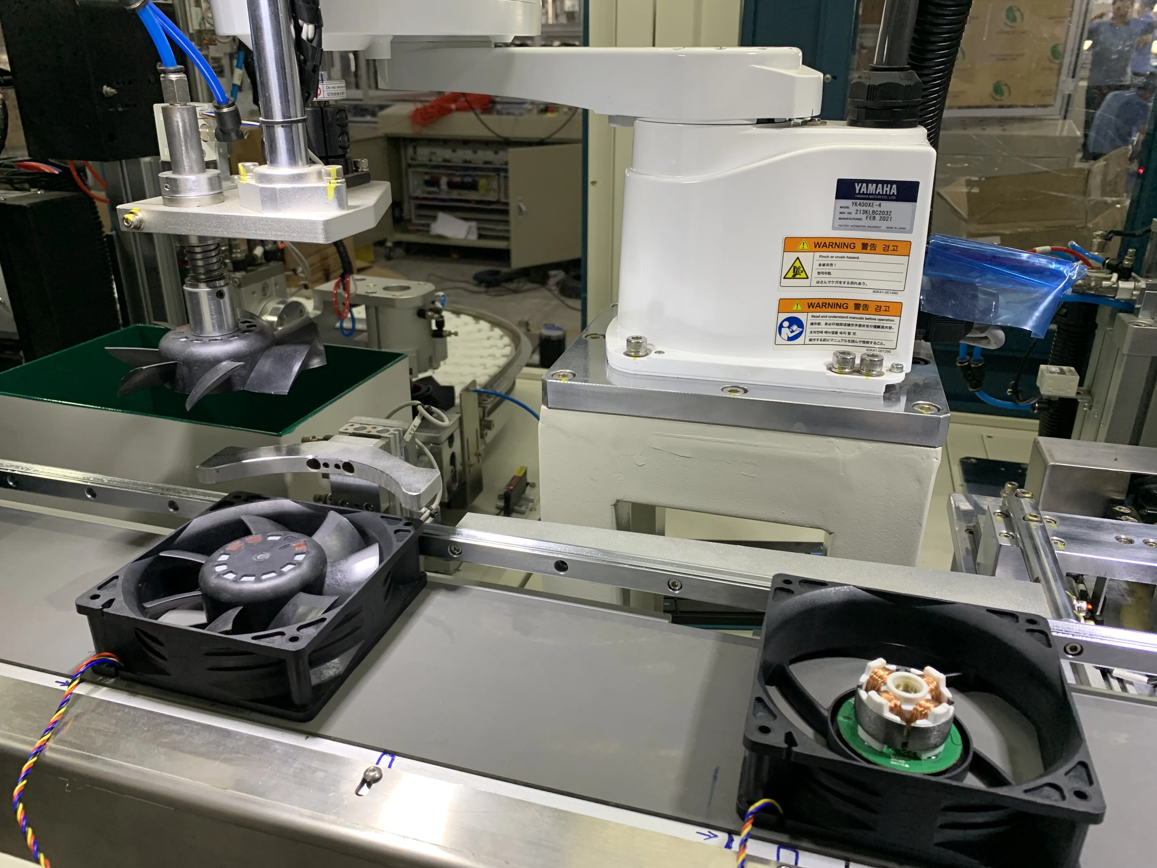 Customized Automation Machine for Axial Fan Assembly Production Line