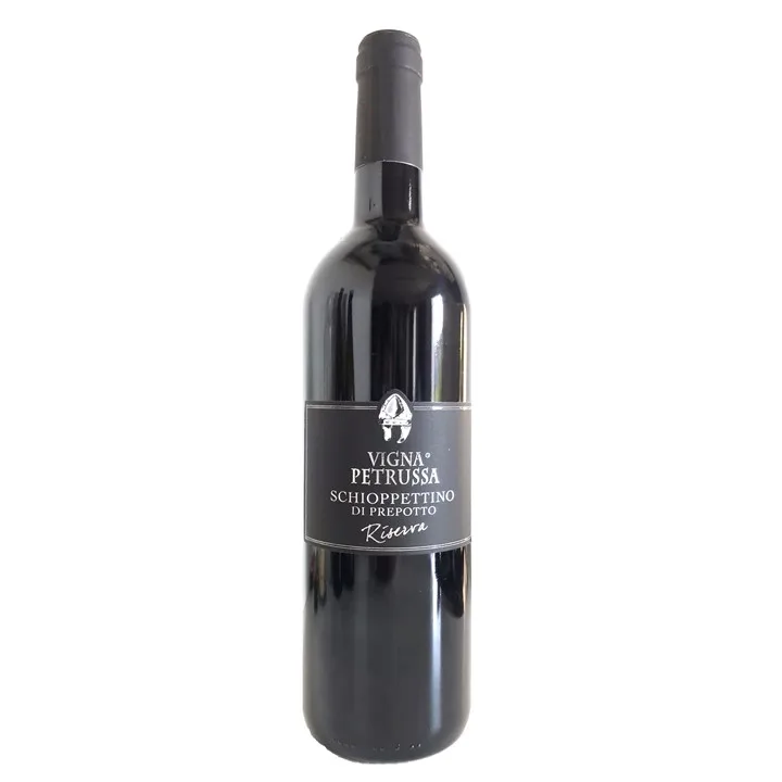 Unique Special selection quality SCHIOPPETTINO DI PREPOTTO RISERVA Doc 75cl Vigna Petrussa Italian Red Wine for restaurant bar