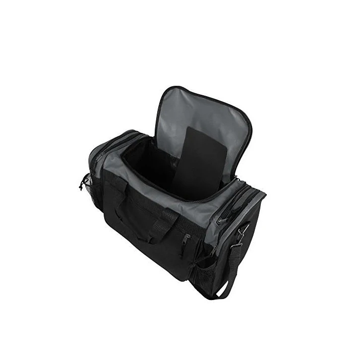 
Duffle Bag Duffel Sport Travel Work Bag Gym Clothing Bag Carry-On Black custom design fashion trendy bag 