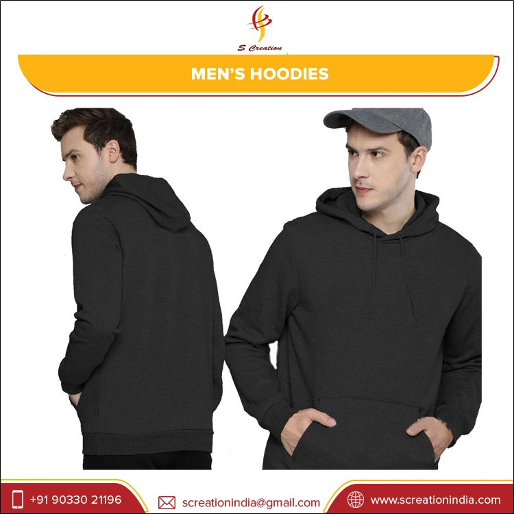 OEM Customized Sportswear Pure Color Cotton Fleece Hoodie Slim Fit Men Fleece Hoodies for Sale