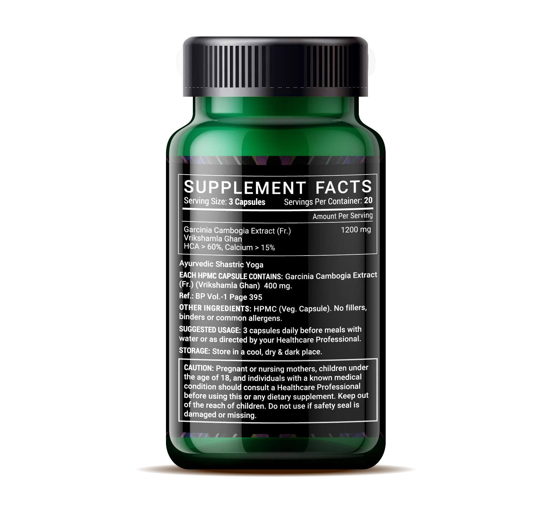 Garcinia Cambogia Herbal Extract 60 % HCA For Weight Loss Slimming Capsules Appetite Suppressant Private Label GMP ISO