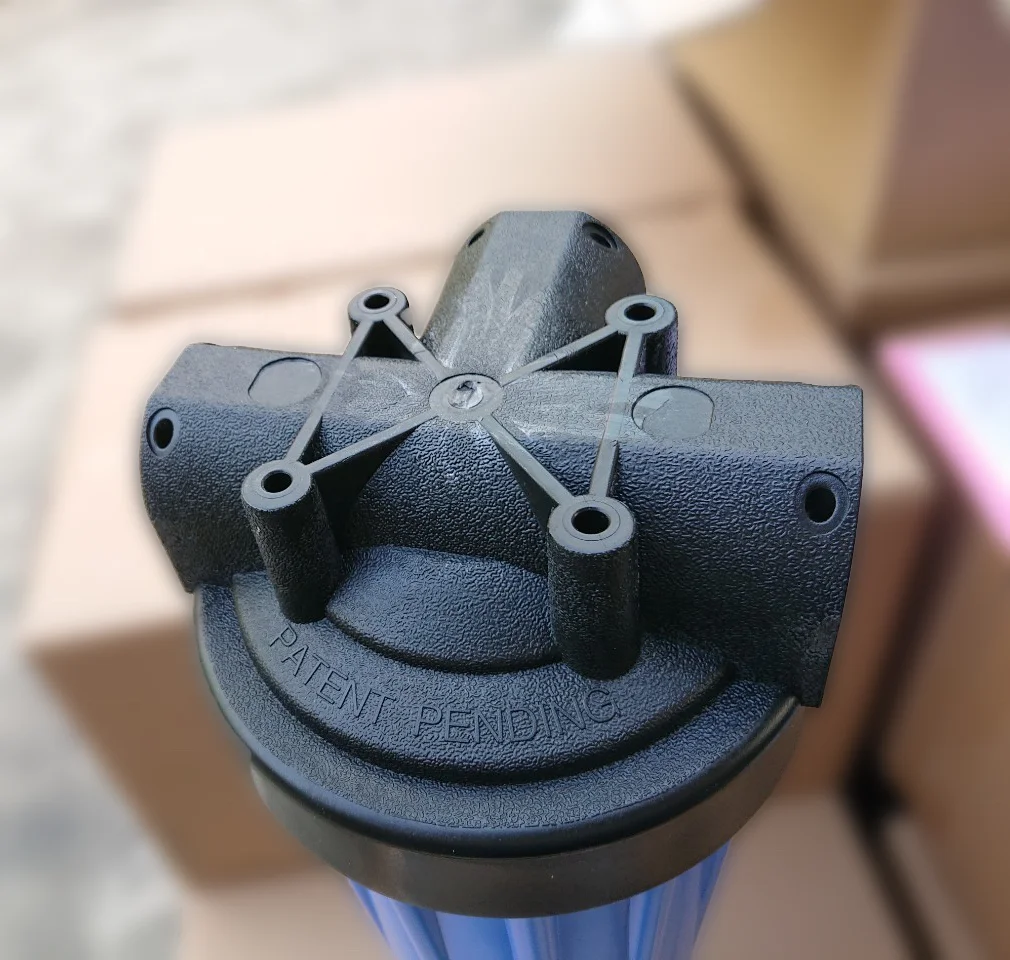 3 Port Washable RO UF Big Blue Water Filter Housing
