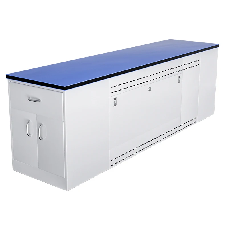 Modular Lab Bench Wooden Central Island Work Table Laboratory Pharmaceutical factory Steel School Lab Bench