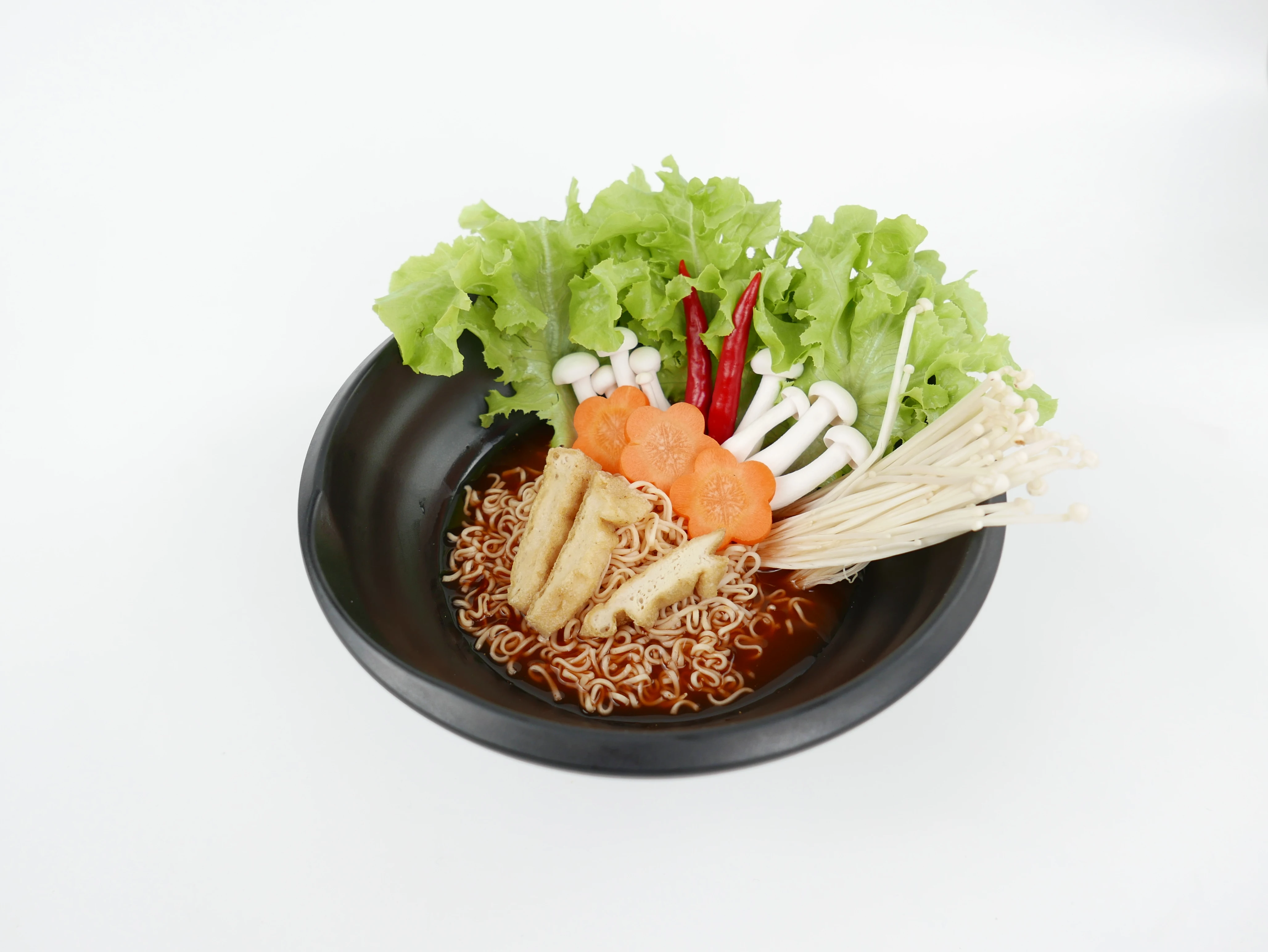 HOT POT Vegan Instant Noodle Sichuan MA-LA Noodles soup flavor Sichuan flavor OEM brand private brand best quality