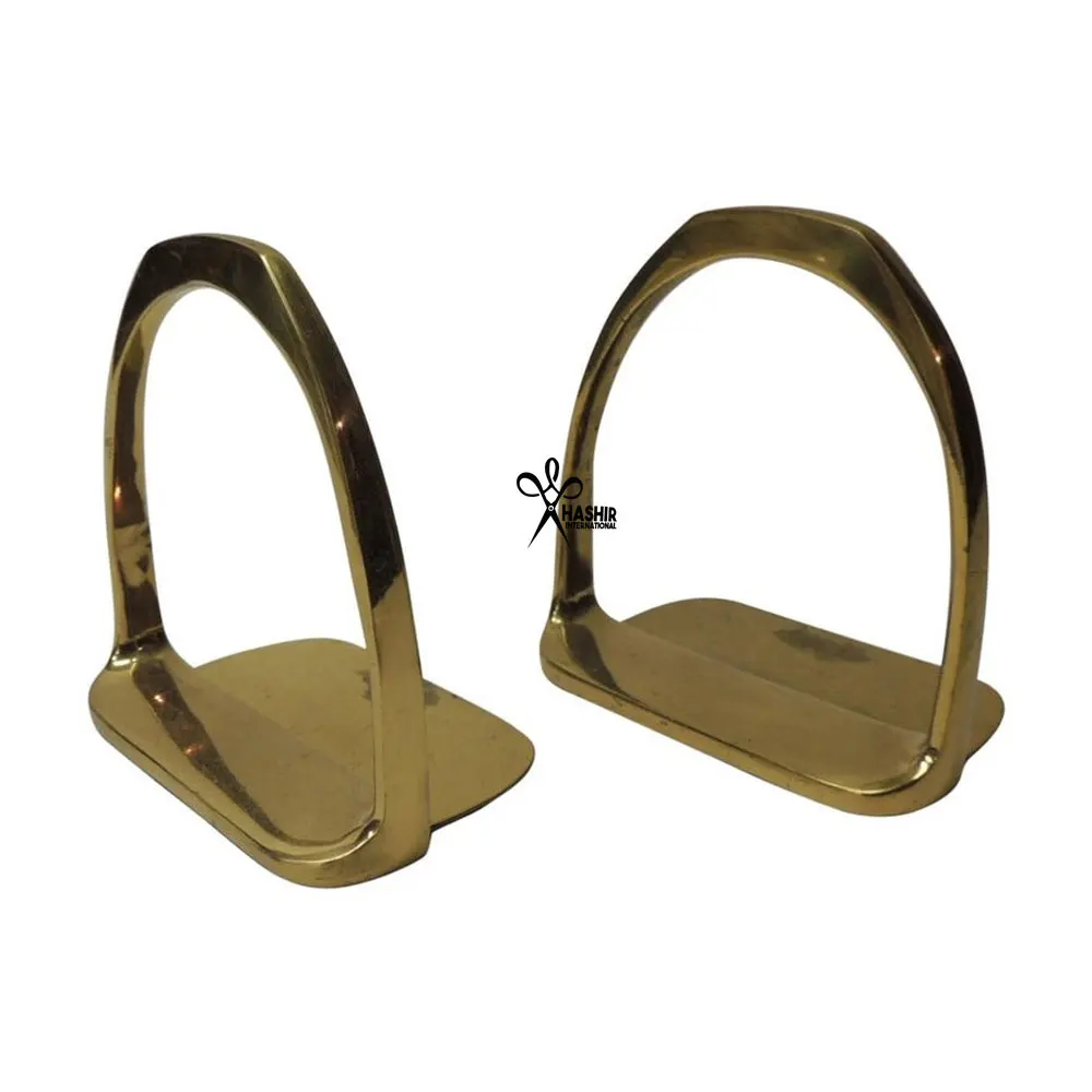 2022 Stirrup Metallic Gold Color Stirrups Horse Riding Stirrup For Sale Online