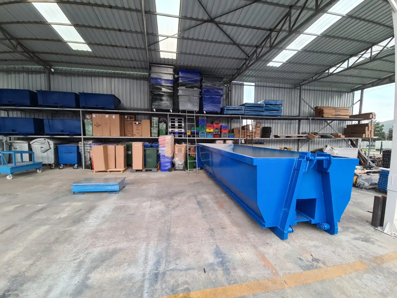 
20 yard Tube Roll Container 