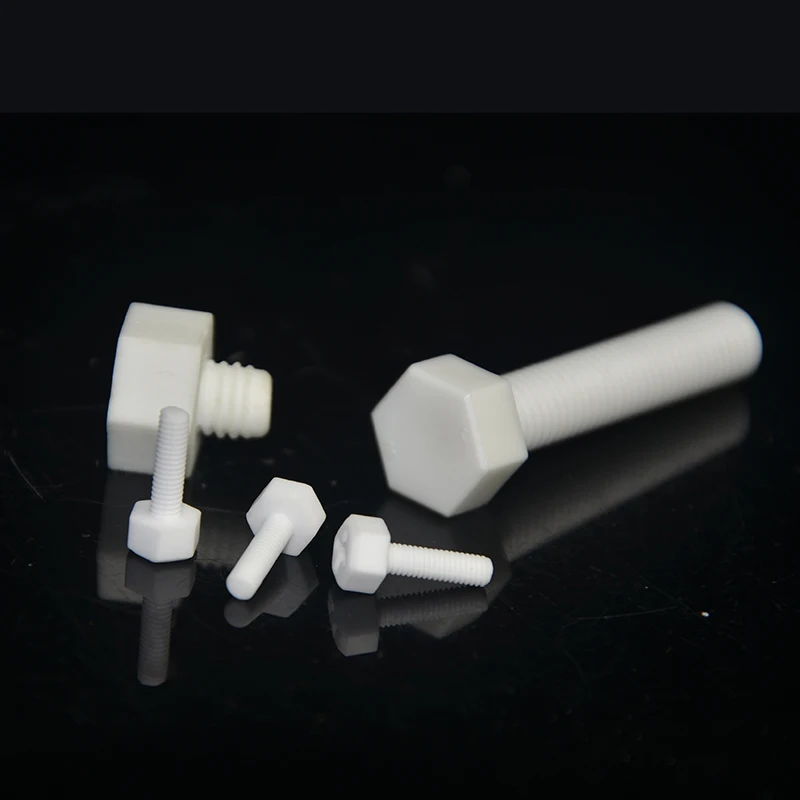 Customized Machining M6 Zirconium Oxide Ceramic Thread Rod