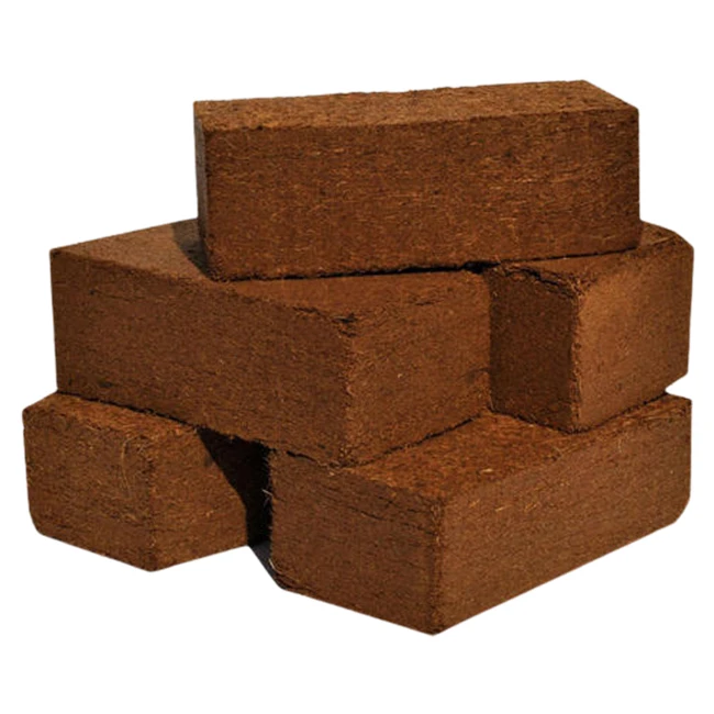 Кокосовый торфяной кирпич-5 кг-SITCO coir Exports