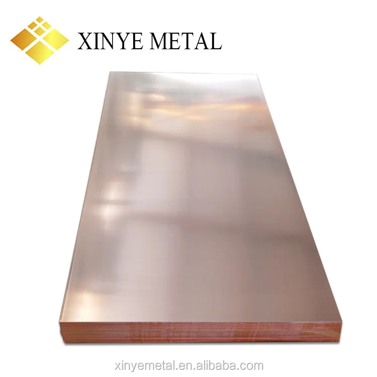 High quality 2mm thick polished copper sheet for sale