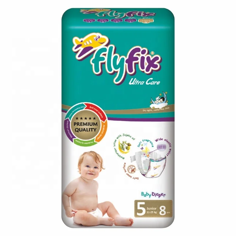 Flyfix Baby Diapers Premium Quality From Turkey Standard Series  Produce from Turkey OEM soft and dry with high quality diaper