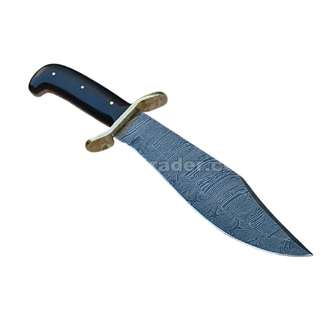 Рукоятка ножа из дамасской стали ручной работы