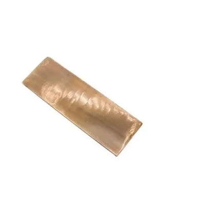 100% г. Лидер продаж рожок форма рога Оптическая Пластина производитель изготовленный для использования с рукояткой ножа и бесплатный образец