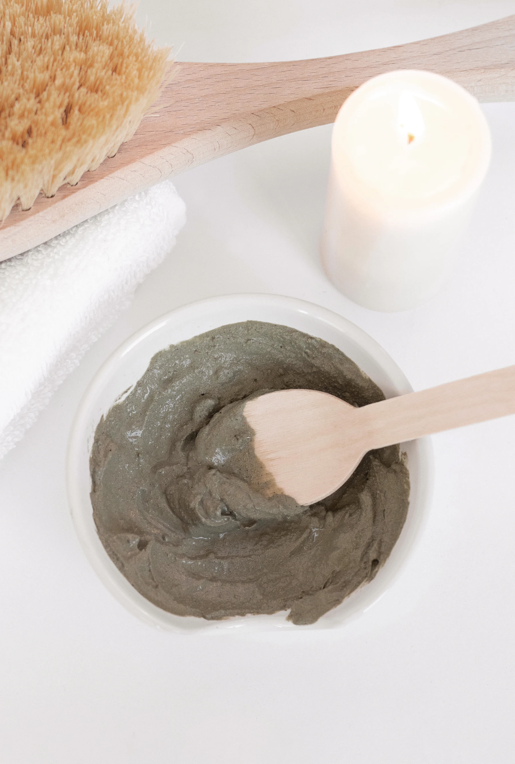 Logo Private Label Green Clay Kelp Aloe Vera Extract New Skin Care Serum Facial Body Mask Clear Skin Label Customized