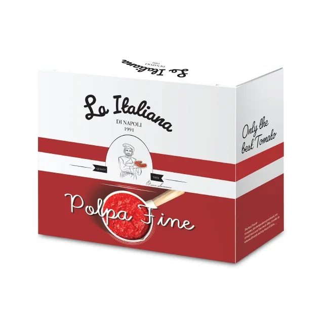 5 кг итальянские соленые помидоры 100% Сделано в Италии консервированные помидоры шагата соусы Tetrapack Паровая соленая водная пульпа