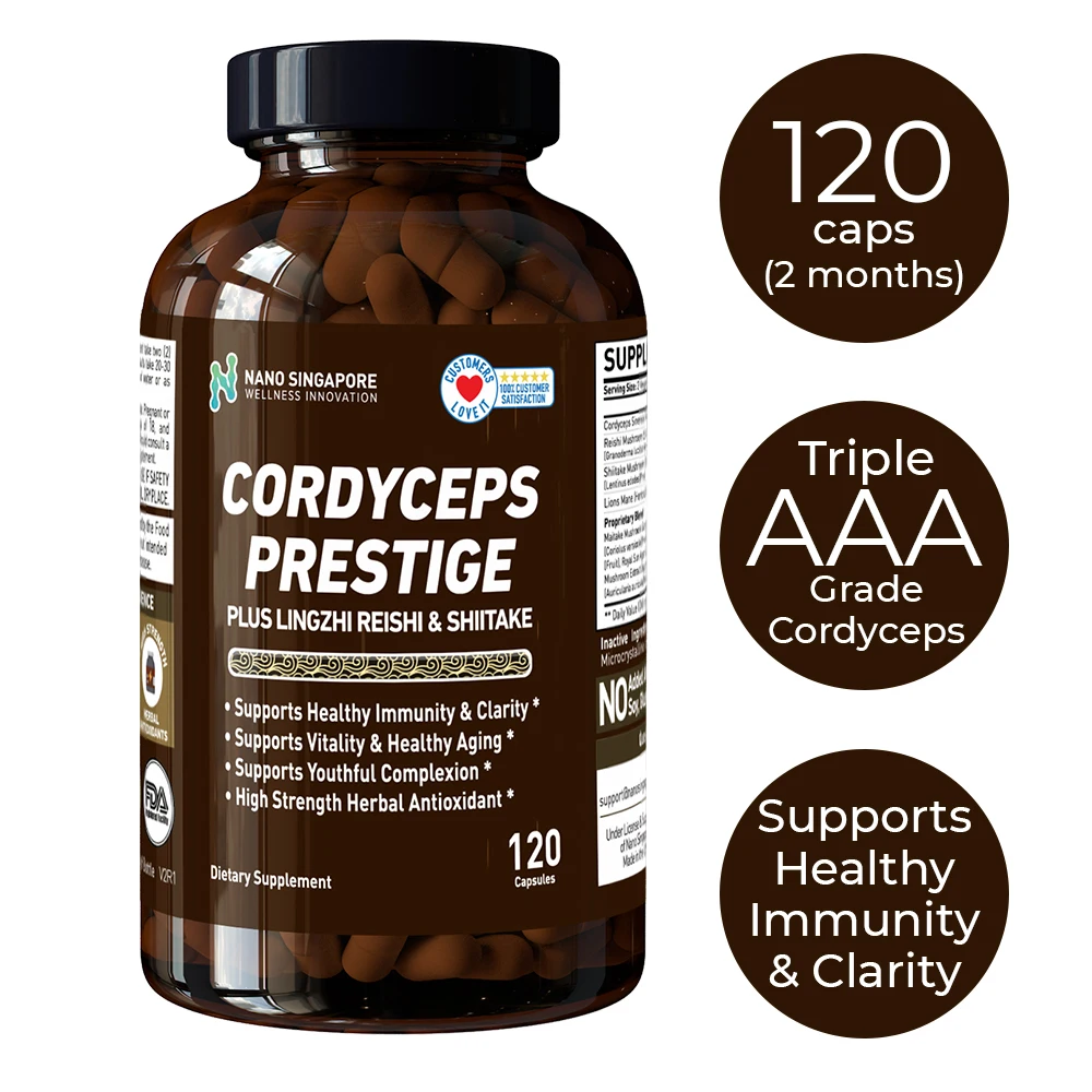 
The Best All Natural Food Supplement Triple A Cordyceps Prestige 