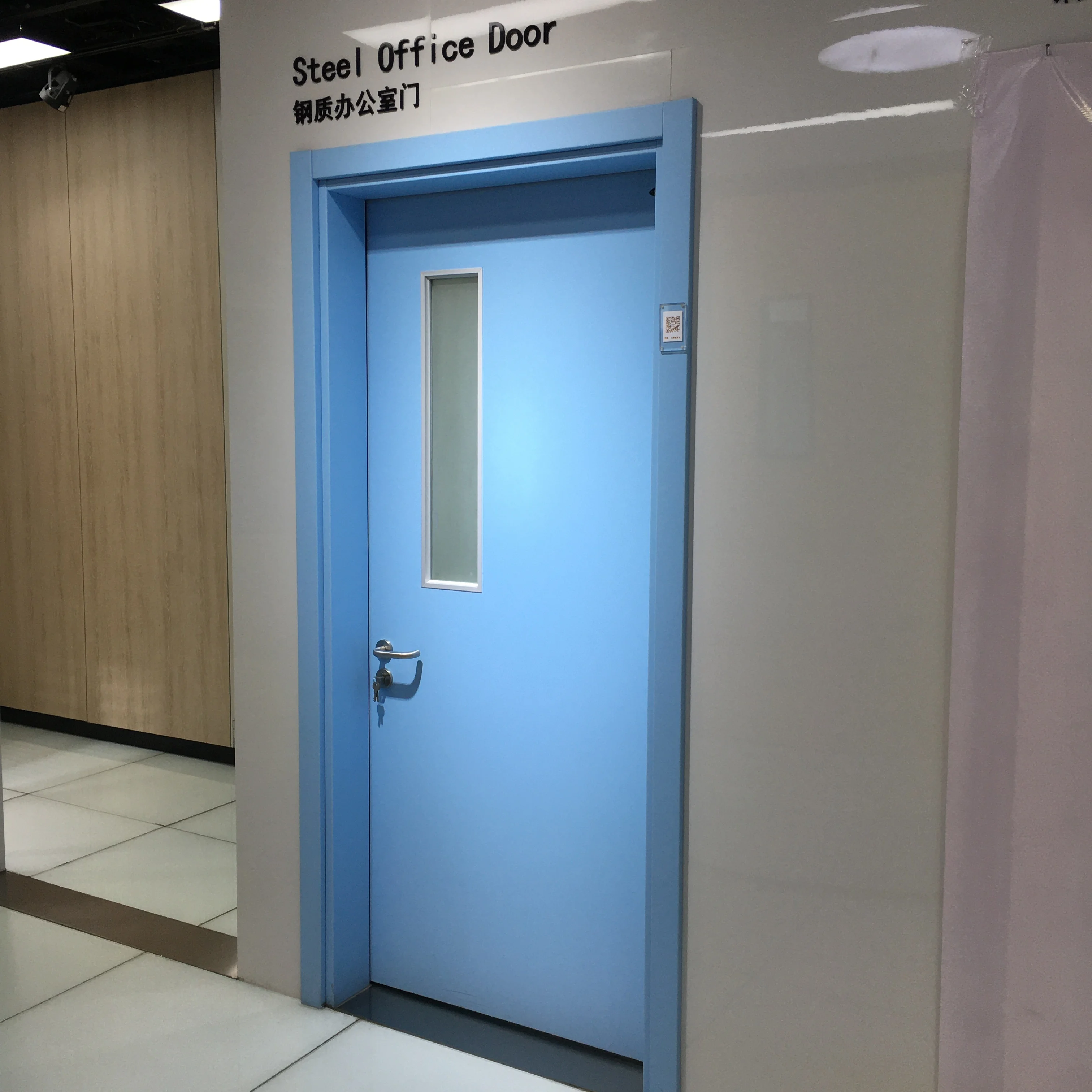 china steel door factory residential steel interior doors
