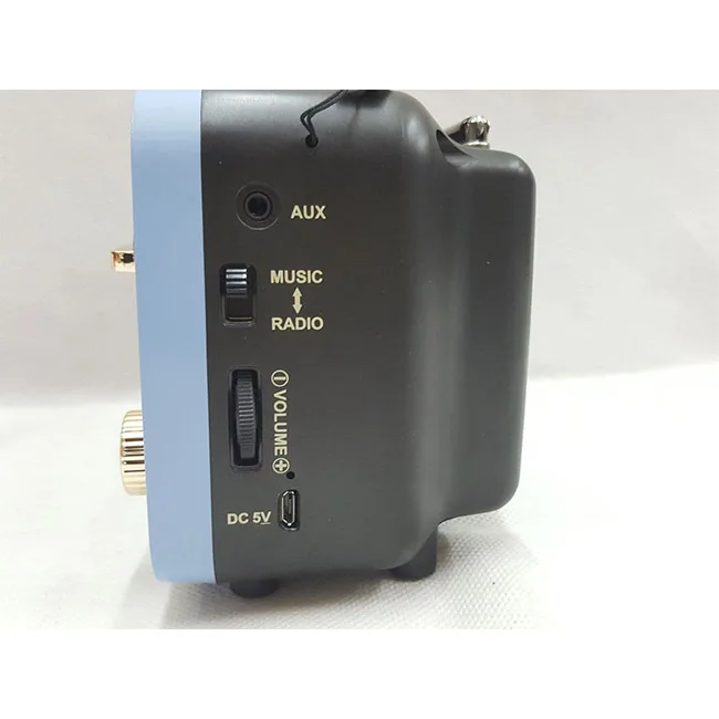 Высокое качество хорошая производительность популярный дизайн USB /TF/AUX/mp3-плеер радио перезаряжаемое портативное