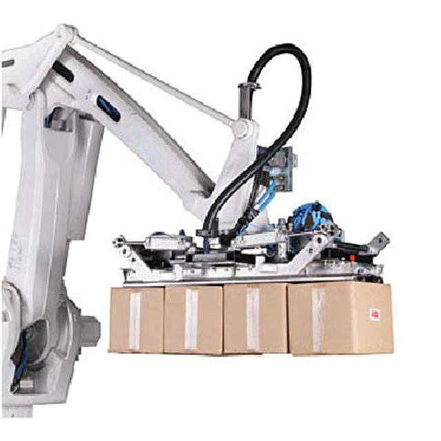 
Heavy Duty Automatic Compact Palletizer Packaging Line Robot Palletizer For Sack Packing From Malaysia 
