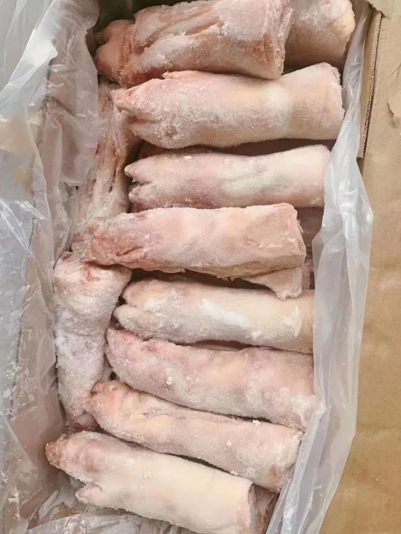 FROZEN PIG FEET PORK TROTTER OFFALS FROM BRAZIL