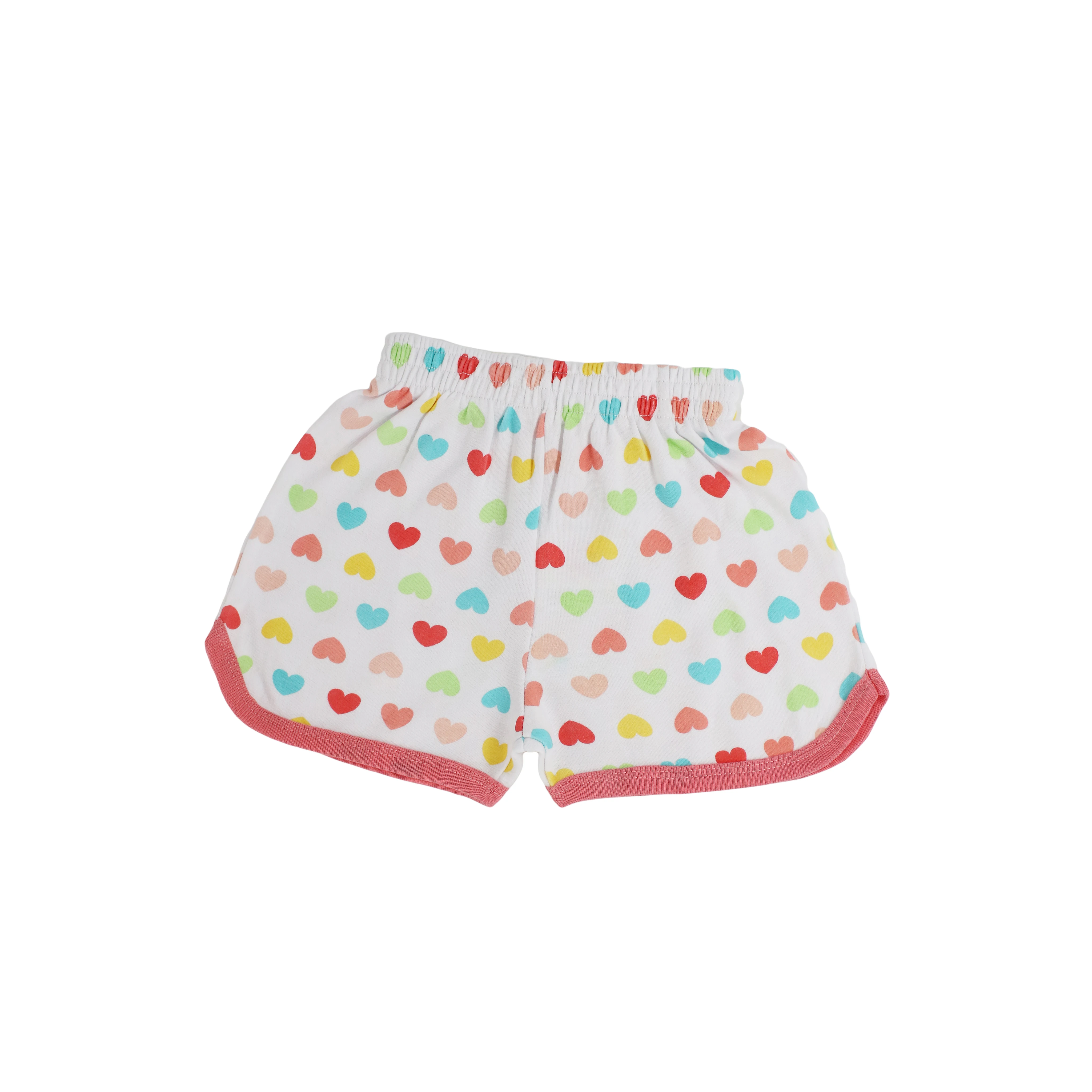 
Printed heart pattern 100% cotton cute summer 3 sizes baby pants 