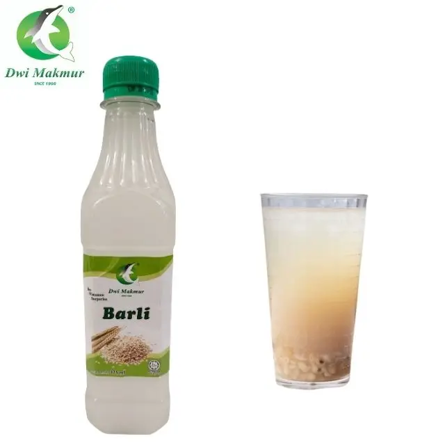 Premium Quality Factory Price Dwi Makmur 375ml Barley Flavour Paste Beverage Barley Concentrate Cordial bottle origin Malaysia