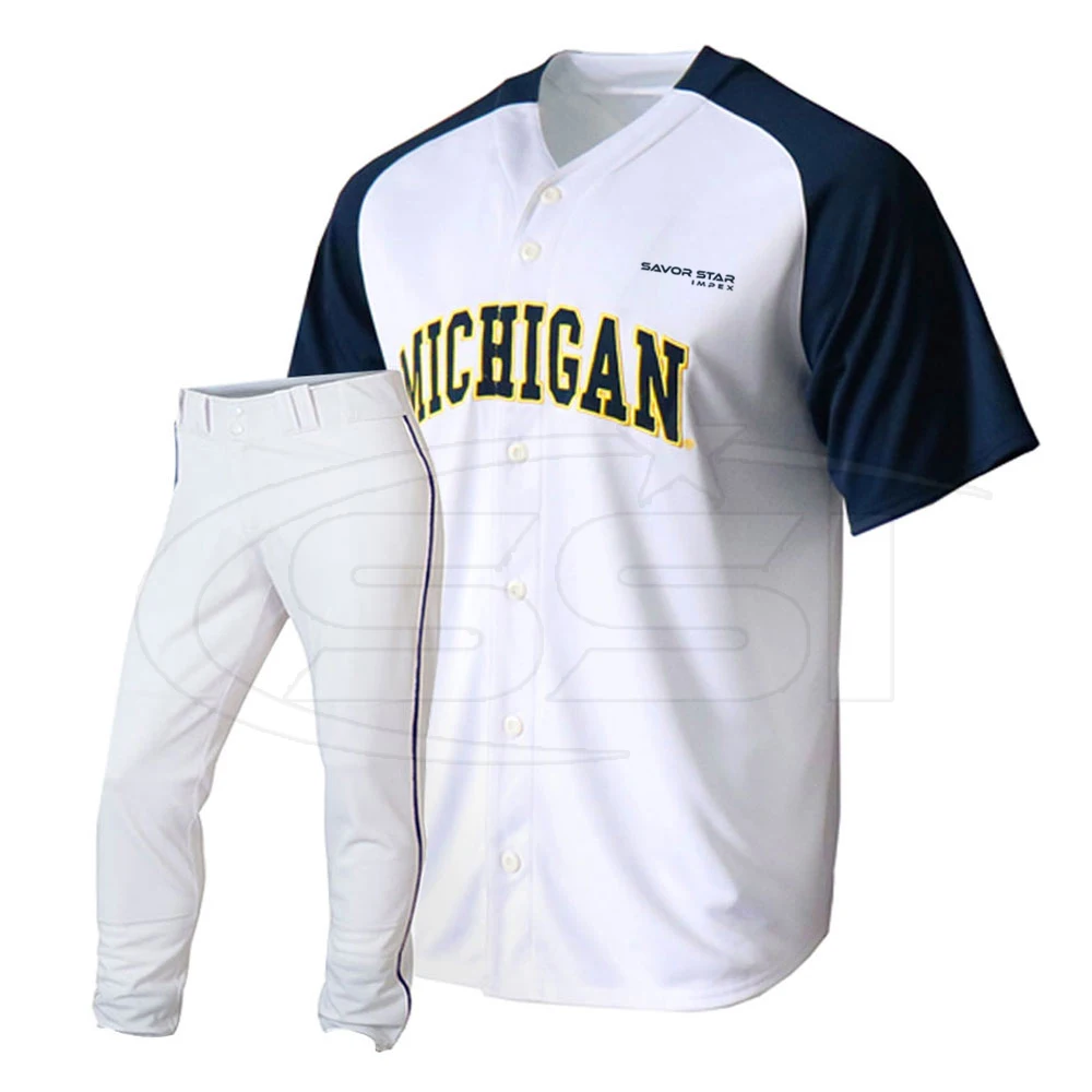 Best Sell 100% polyester custom baseball & softball uniforms