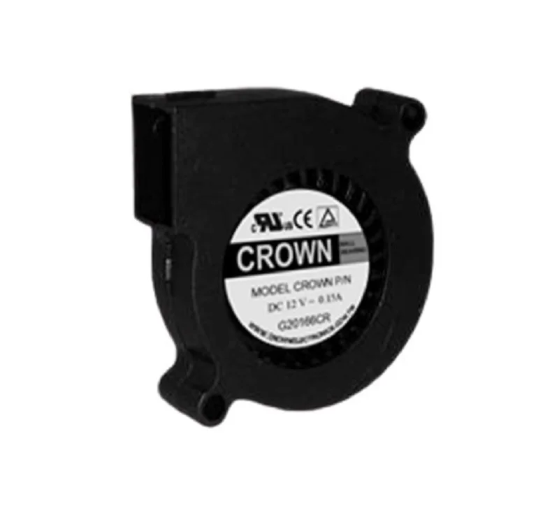 Crown 5015 Blower Portable Mini Brushless 5v 12v 24v Low Pressure Electric Fan Blower