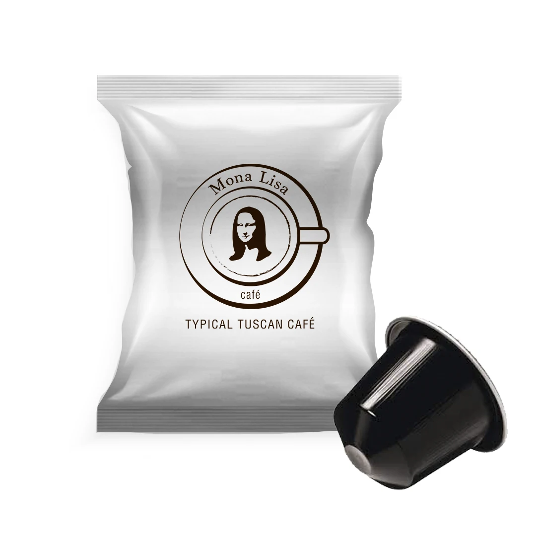 Italian Coffee 25% Arabica 75% Robusta Nespresso Compatible Coffee Capsule for Espresso