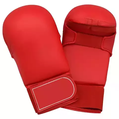 wholesale pu leather karate mitts custom logo