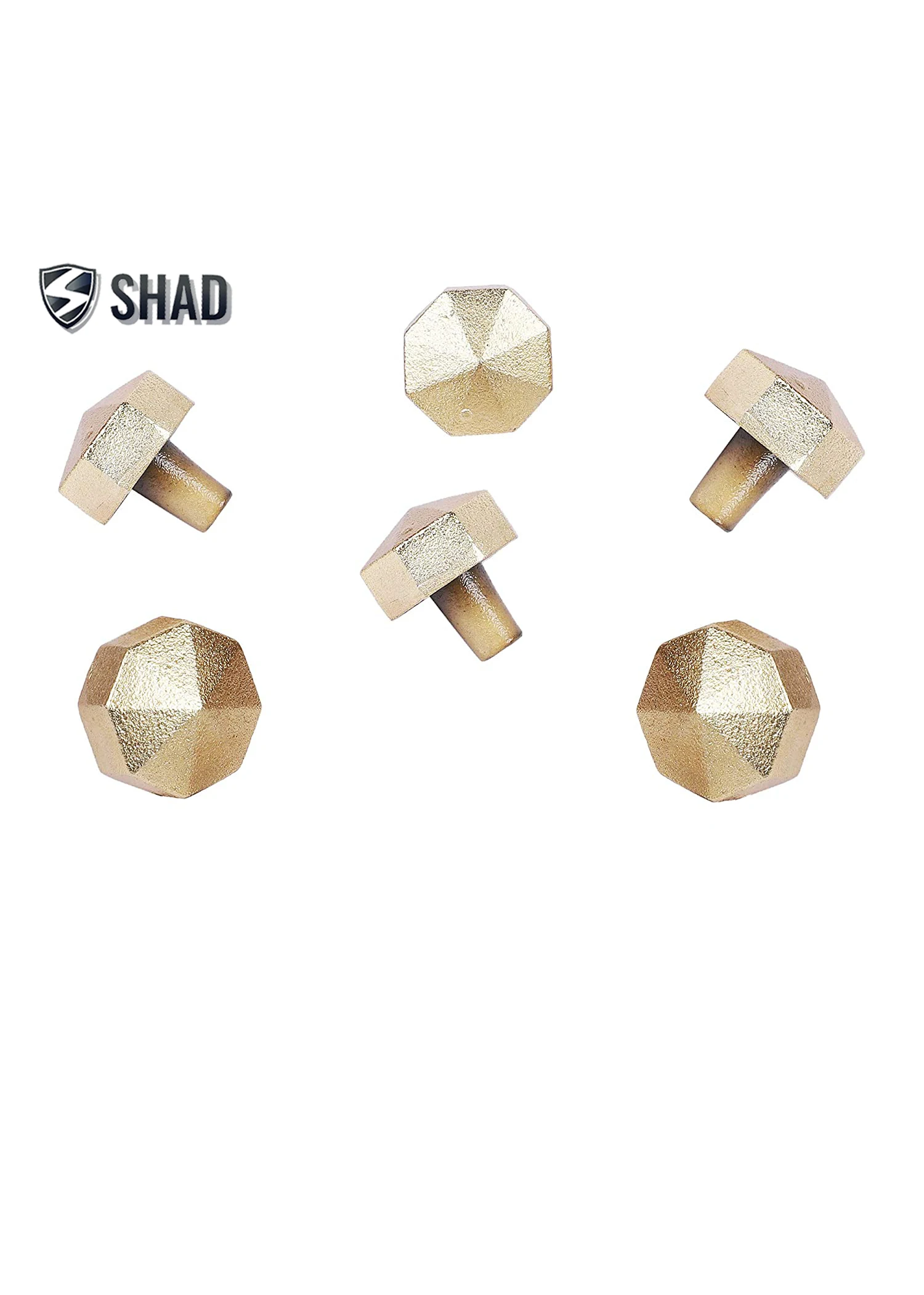  Современная многоугольная спиральная латунная ручка для шкафов ящиков и буфетов