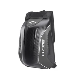 CUCYMA With Hard Shell Carbon Fiber Outdoor Motorcycle Helmet Backpack for Rider Knight