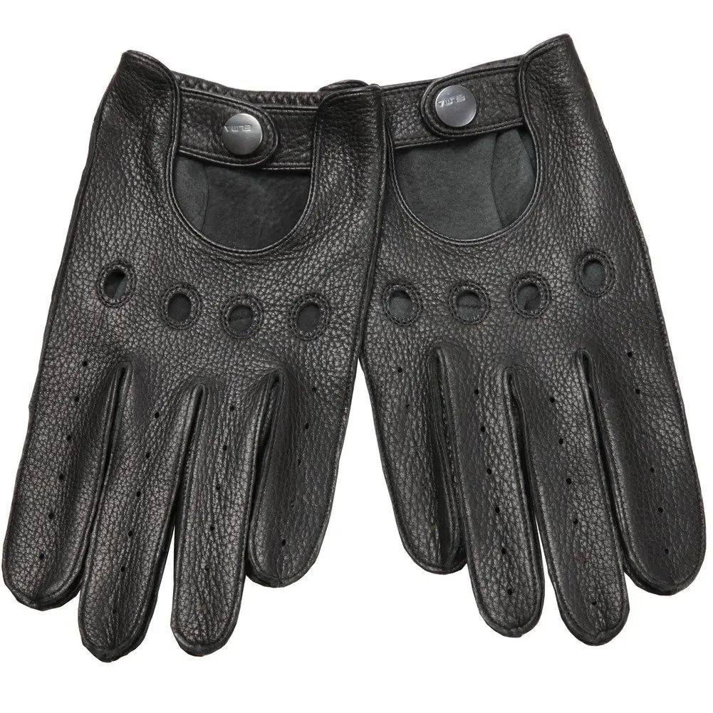 New High Quality Cow Leather Driver Gloves Safety Gloves Riding Cycling Cowhide Motorbike Car Driving Gloves