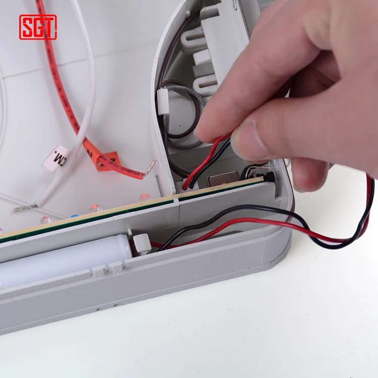 BEST sell Eco two Heads 3.6v Ni-cd Battery Backup LED Combo Emergency exit Light