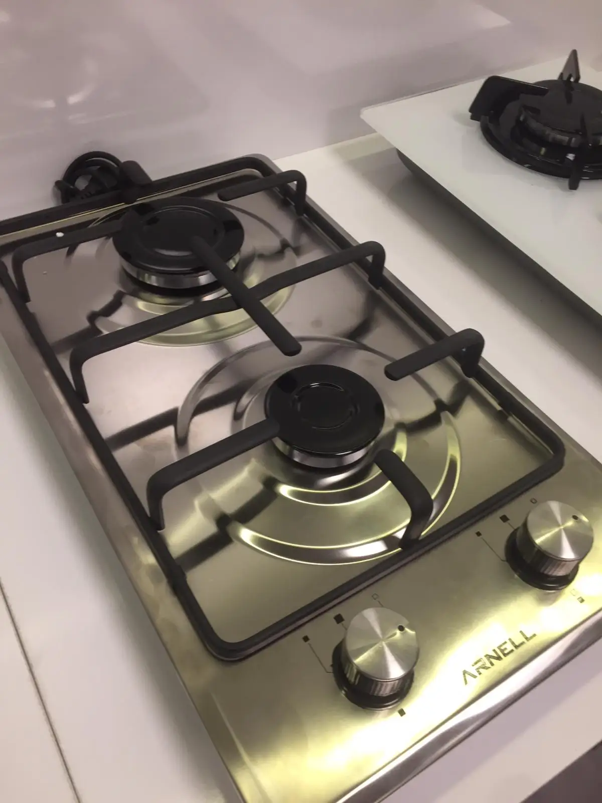 Built-In 2 Gas Burner Inox